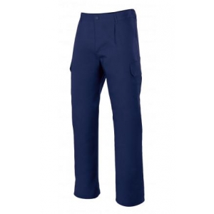 Pantalon multibolsillos forrado 103006-1 azul marino VELILLA