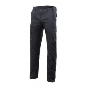 Pantalon multibolsillos forrado stretch 103015S-00 negro VELILLA