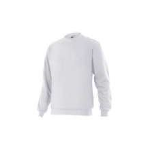 Sudadera unisex 105701-7 blanco VELILLA