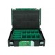Maletin vacio Tool box negro y verde HITACHI