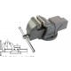 Torno banco hierro fundido 6710-150mm BELLOTA