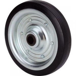 Rueda de goma negra-C 2-0078 Ø200mm 300kg ALEX