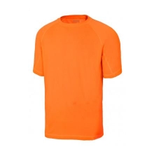 Camiseta tecnica manga corta 105506-19 naranja fluor VELILLA