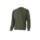 Sudadera unisex 105701-3 verde caza VELILLA