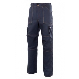 Pantalón multibolsillos refuerzo de tejido ZINC-1 azul mari VELILLA