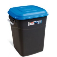 Contenedor residuos eco 50 l negro/azul TAYG