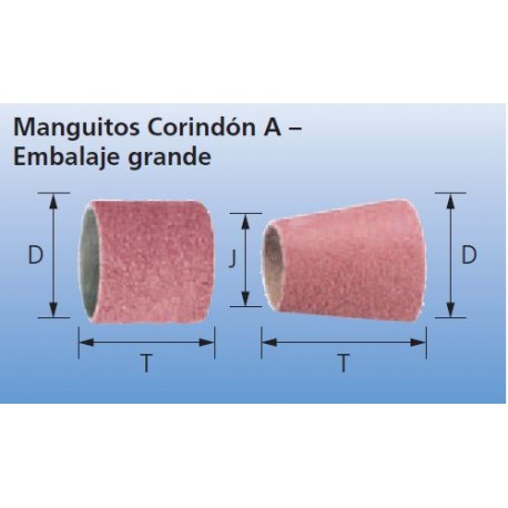 Manguito de corindon GSB 1510 A grano 80 PFERD