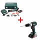 Pack Taladro SB18LT+Multiherramienta MT18LTX (3x18V 3,5Ah) METABO