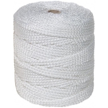 Cuerda trenzada PES TR8 6mm blanca 200m ROMBULL