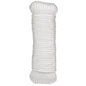 Cordon PP alma texturada 4mm blanco 25m ROMBULL