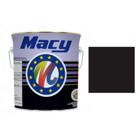 Pintura esmalte secado rapido 750ml negra 9017 MACY