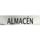 Señal almacen inox 200x50 NORMALUZ