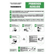 Señal primeros auxilios pvc 400x600x0,3mm NORMALUZ