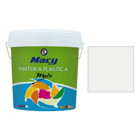 Pintura mate exterior especial blanca 15 l MACY