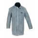 Chaqueta soldar piel serraje velcro gris 888-CHS T10 L-XL MARCA