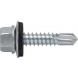 Tornillo autotaladrante arandela goma 6.3x 38 p16 zn  (250 unidades) INDEX