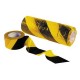 Cinta balizamiento amarillo/negro 200mx70mm galga 170g AMIG