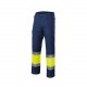 Pantalon alta visibilidad 303003-01/20 azul/amarillo fluor VELILLA