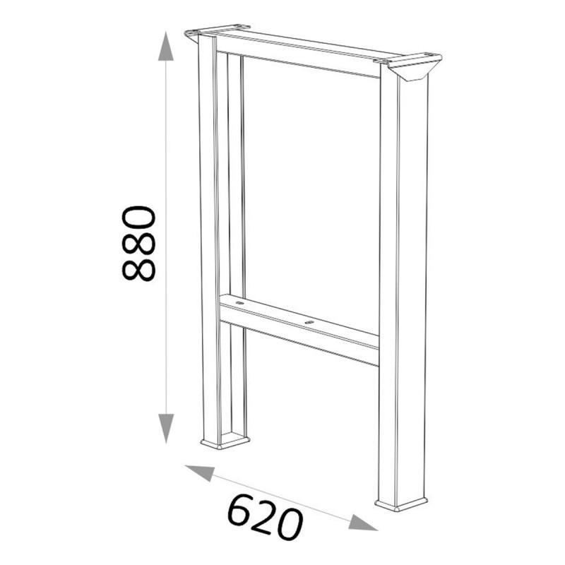 Banco trabajo 112.15 DPG encimera madera 1.500mm patas gradu HECO -  Ferretería Campollano