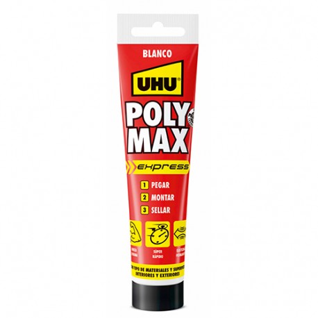 Sellador polimero ms Poly Max expres 165 g blanco IMEDIO-UHU