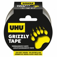 Cinta americana gris Grizzly 25 m IMEDIO-UHU