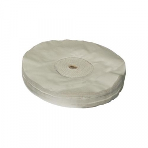 Muela algodon blanda para pulidora 200x25x16mm OPTIMUM