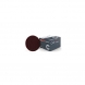 Disco velcro STAR-BRITE rojo 150mm grano medio BESA