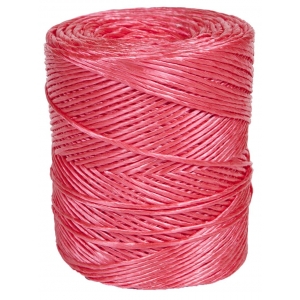 Bobina rafia 600 1c 700g rojo 420 metros ROMBULL