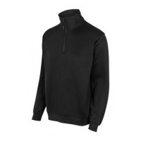 Sudadera con media cremallera 105702-0 negro VELILLA