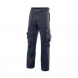 Pantalon multibolsillos con refuerzo de tejido azul navy VELILLA