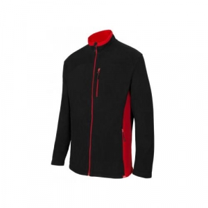 Chaqueta polar 201504-00/12 negro/rojo VELILLA