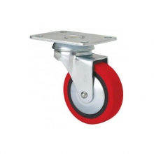 Rueda giratoria 2-2563 Ø30mm 15kg roja ALEX