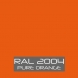 Pintura spray 400ml naranja RAL2004 