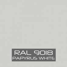 Pintura spray 400ml blanco papio RAL9018 especial 
