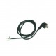 Cable con clavija neopreno 5m 2x1mm 