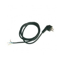 Cable con clavija neopreno 5m 2x1mm 