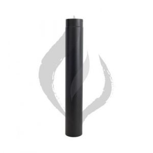 Tubo vitrificado negro Ø110mmx100cm EXOJO