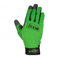 Guante spandex H270V verde cuero/elastano JUBA