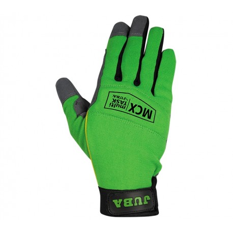 Guante spandex H270V verde cuero/elastano JUBA