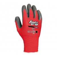 Guante H-256 (feel/grip) nylon latex rojo JUBA