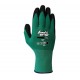 Guante H-257 Feel & Grip nylon latex verde JUBA