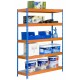 Kit bricoforte 1206-5 metal Azul/Naranja 2000x1200x600 SIMON
