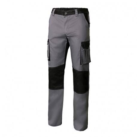 Pantalón bicolor multibolsillos 103020B-8-0 gris/negro VELILLA