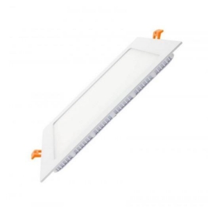Placa LED Slim cuadrada blanca empotrable blanco frio 6000k 