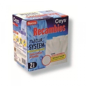 Recambio bola absorbe humedad natur system (2 bolsas) CEYS