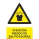 Señal riego "Salpicaduras" PVC 210x300x0,7mm NORMALUZ