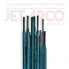 Blister 15 electro rutilo grafito azul E-6013 Ø2,5x350mm JETARCO
