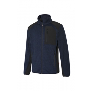 Chaqueta de punto afelpado 206008-61/00 navy/negro VELILLA