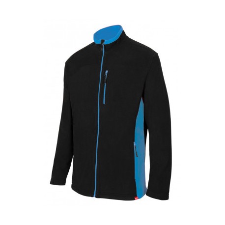 Chaqueta polar 201504-0-5 negro/celeste VELILLA