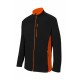 Chaqueta polar 201504-0-16 negro/naranja VELILLA